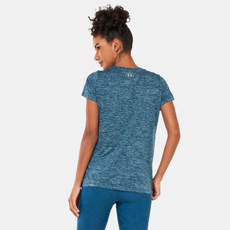 اندر ارمر تيشيرت يو إيه تك تويست بوكس نسائي